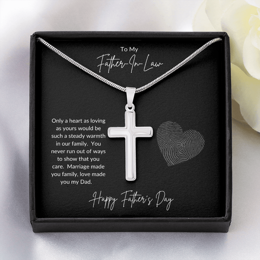 Father-In-Law | Stainless Cross